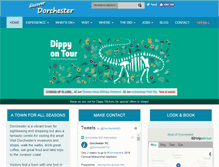 Tablet Screenshot of dorchesterdorset.com